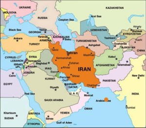 Irán éő országoks a környez
